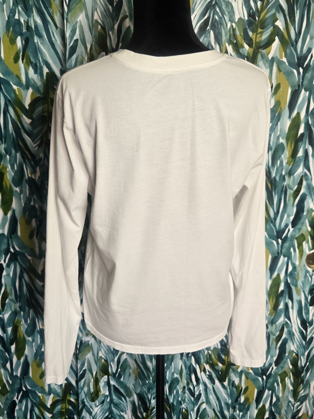 Quince Cotton Modal Relaxed Long Sleeve Tee - Picture 5 of 9